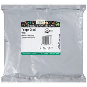Frontier Nat Prod Co-op Poppy Seeds Whole 1 Lb [UNFI #28374]
