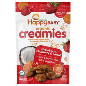 Happy Creamies Strawberry Raspberry 8/1 Oz [UNFI #81120]