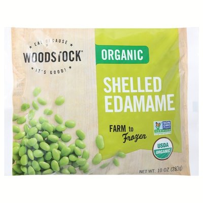Woodstock Edamame Shelled 12/10 Oz [UNFI #71569]