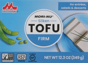 Mori-Nu Silken Tofu Firm Shelf Stbl 12/10.8 Oz [UNFI #89753]