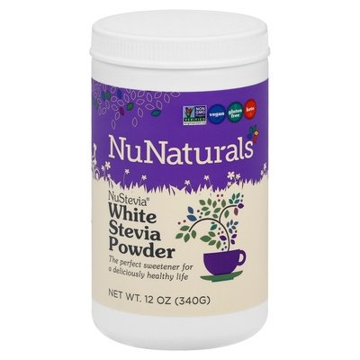 Nunaturals Stevia White Powder 12 Oz [UNFI #62145]