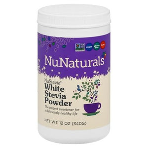 Nunaturals Stevia White Powder 12 Oz [UNFI #62145]