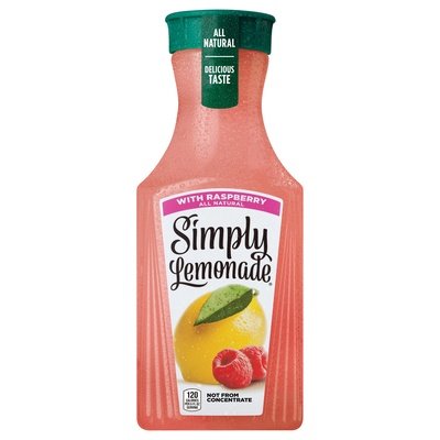 Simply Lemonade Raspberry 6/52 Oz [UNFI #69138]