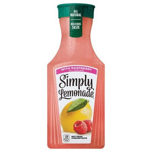 Simply Lemonade Raspberry 6/52 Oz [UNFI #69138]