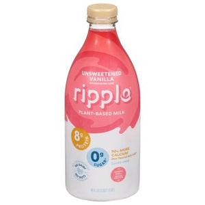 Ripple Foods Vanilla Unsweetened 6/48 Oz [UNFI #01726]