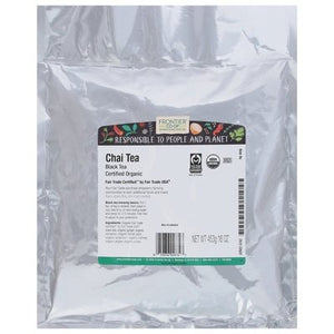 Frontier Nat Prod Co-op Chai Tea 1 Lb [UNFI #03608]