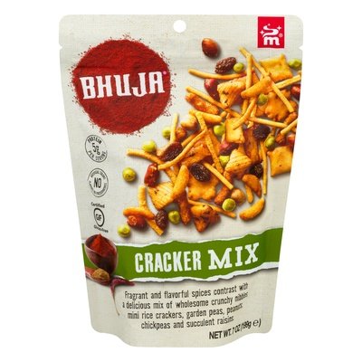 Bhuja Cracker Mix 6/7 Oz [UNFI #65172]