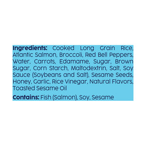 Scott & Jons Honey Sesame Salmon Rice Bowl 6/9.6 Oz [UNFI #05151]