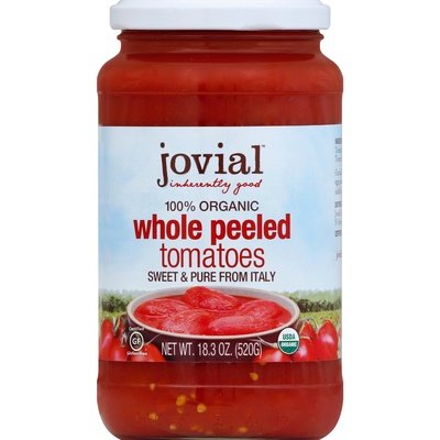 Jovial Tomatoes Whole Peeled 6/18.3 Oz [UNFI #26211]
