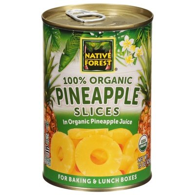 Native Forest Pineapple Slices 6/15 Oz [UNFI #20996]