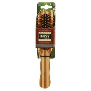 Bass Brushes Hair Brush/Med Bamboo Handle 1 Ct [UNFI #01877] T