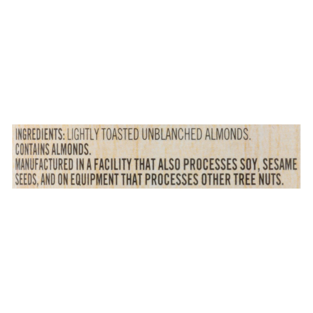 Woodstock Almond,Ltly Tstd,Smooth,No Salt 12/16 Oz [UNFI #26077]