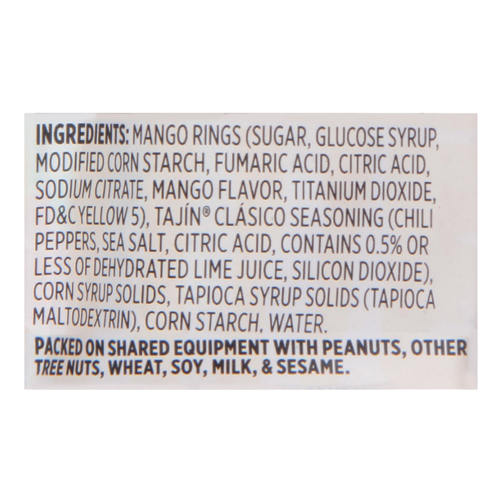 Snak Club Tajin Mango Rings 6/5 Oz [UNFI #89271]