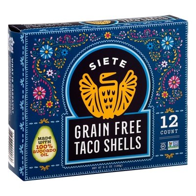 Siete Grain Free Taco Shells 12/5.5 Oz [UNFI #29051]
