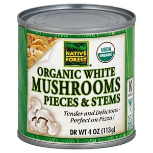 Native Forest Mushrooms,Pcs/Stems,Drain Wgt 12/4 Oz [UNFI #24929]