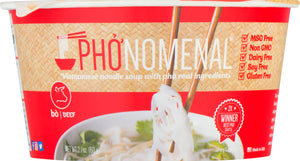 Phonomenal Beef Pho Bowl Soup 6/2.47 Oz [UNFI #87604]