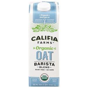 Califia Farms Organic Oat Barista Blend 6/32 Oz [UNFI #15448]