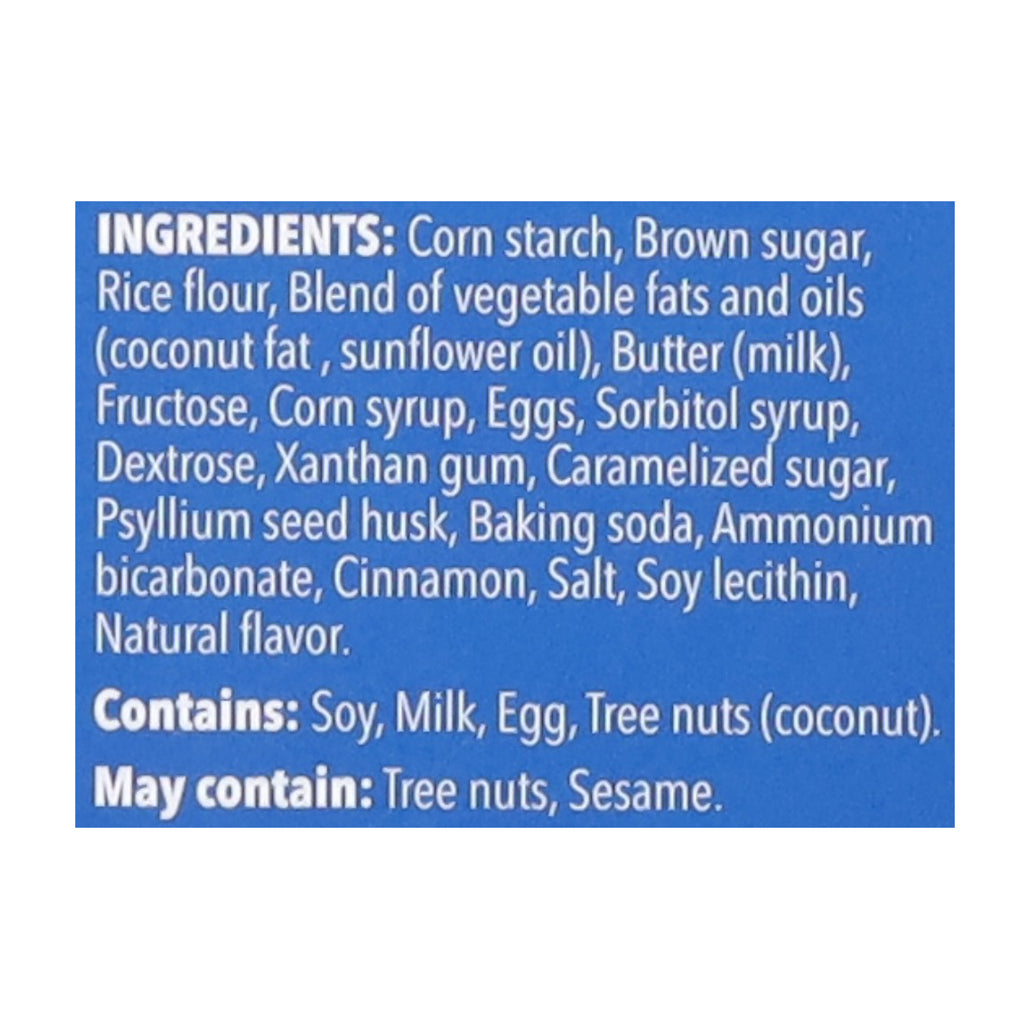 Schar Cookies Soft Snickerdoodle 6/7.4 Oz [UNFI #52100]
