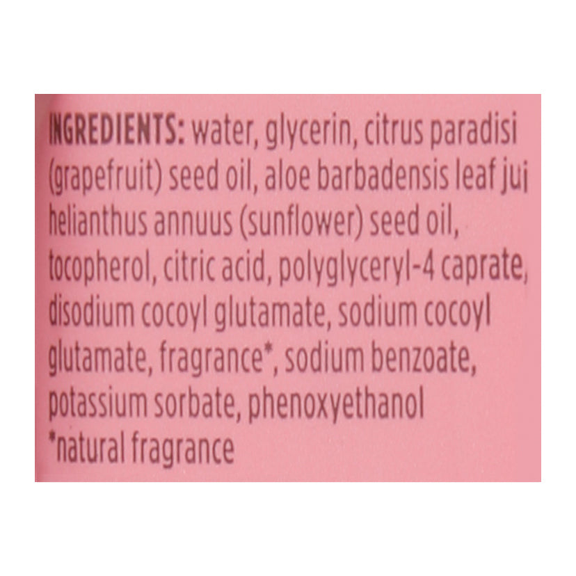 Burts Bees Face Clns Towlette Pnk Grpfrt 3/30 Ct [UNFI #50914] T