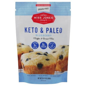 Miss Jones Baking Co Blueberry Muffin Mix,Keto 6/10.57 Oz [UNFI #95382]