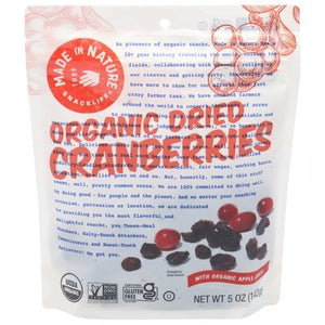 Made In Nature Cranberries 6/5 Oz [UNFI #65912]
