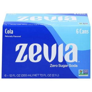 Zevia Cola 4/6/12 Oz [UNFI #08360] T