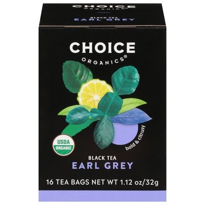Choice Organics Earl Grey 6/16 Bag [UNFI #28143]