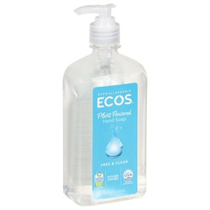 Ecos Hand Soap Free And Clear 6/17 Oz [UNFI #02707] T