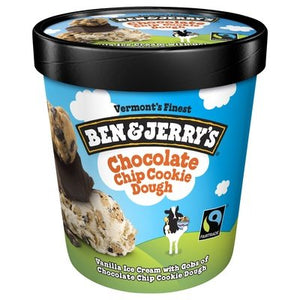 Ben & Jerrys Chocolate Chip Cookie Dough 8/Pt [UNFI #74757]