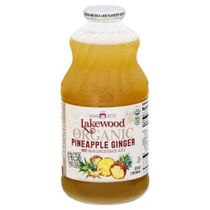Lakewood Pineapple Ginger 6/32 Oz [UNFI #69557]