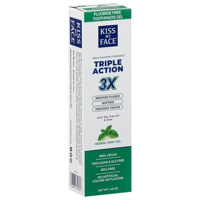 Kiss My Face Toothpaste Triple Action 4.5 Oz [UNFI #50121] T