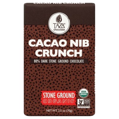 Taza Chocolate Cacao Nib Crunch 10/2.5 Oz [UNFI #10666]
