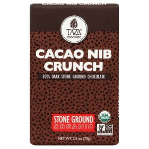 Taza Chocolate Cacao Nib Crunch 10/2.5 Oz [UNFI #10666]