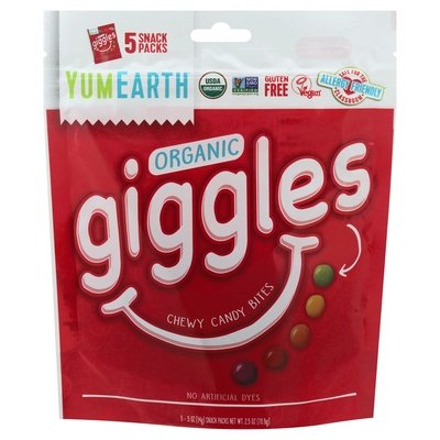 Yumearth Candy Bag Giggles 12/5/.5 Oz [UNFI #00080]