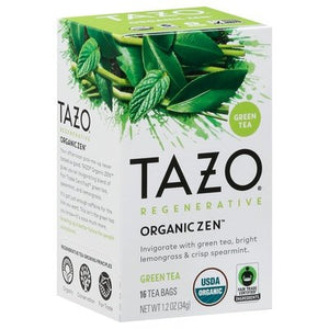 Tazo Zen Tea 6/16 Bag [UNFI #25172]