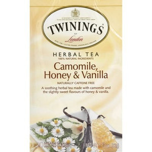 Twinings Herbal Camomile Honey & Vanilla 6/20 Bag [UNFI #25885]