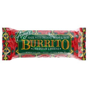 Amys Burrito Bean/Rice W/Cheddar Chs 12/6 Oz [UNFI #77367]