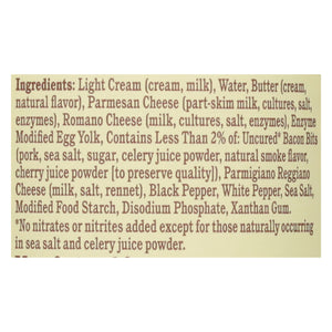 Raos Bacon Alfredo Sauce 6/15 Oz [UNFI #83829]