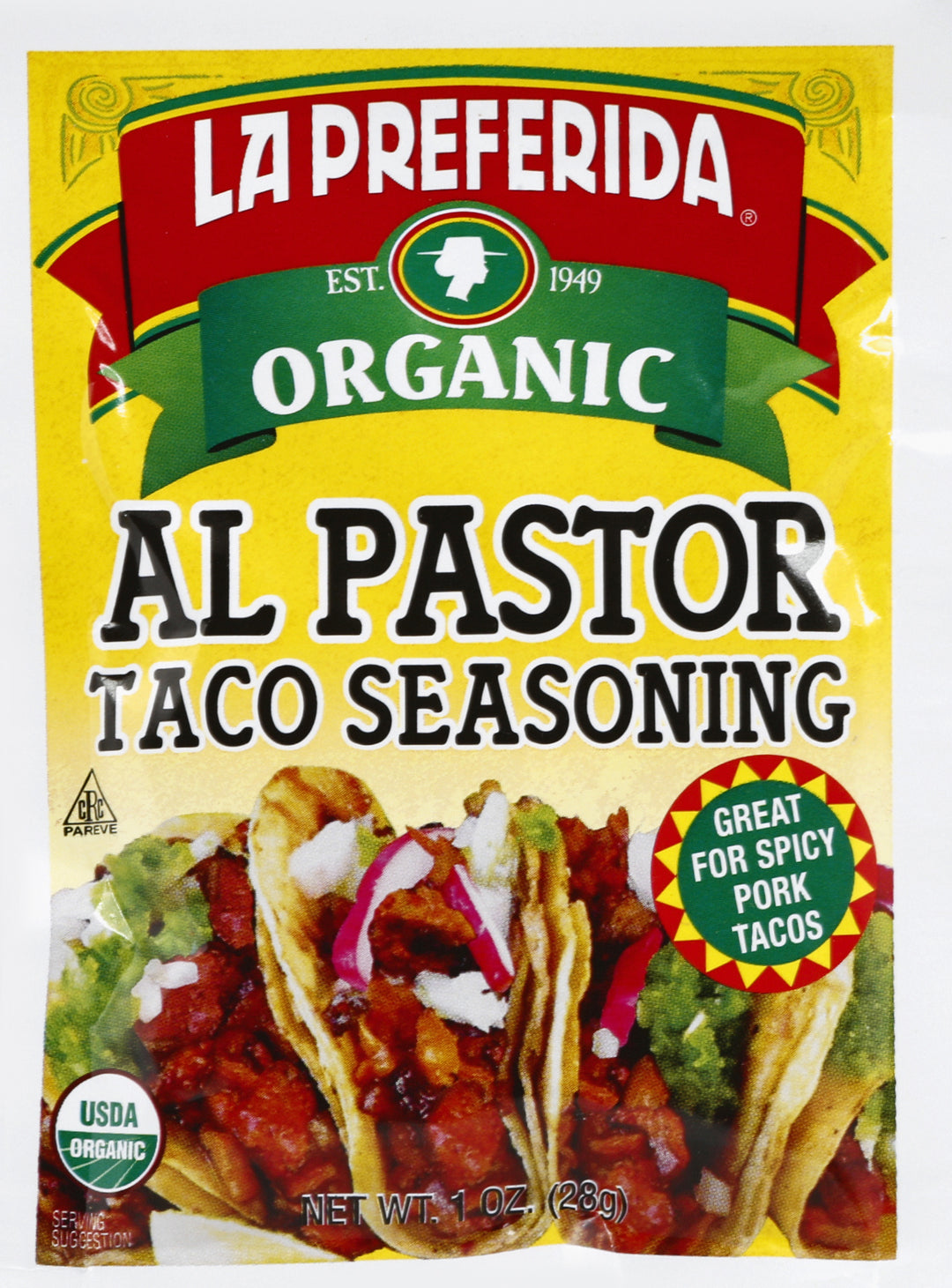 La Preferida Al Pastor Taco Seasoning 12/1 Oz [UNFI #62282]
