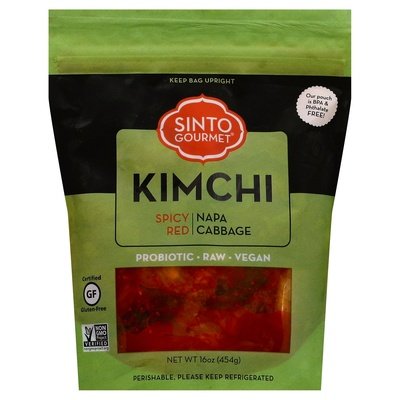 Sinto Gourmet Spicy Red,Napa Cabbage Kimchi 6/14 Oz [UNFI #46781]