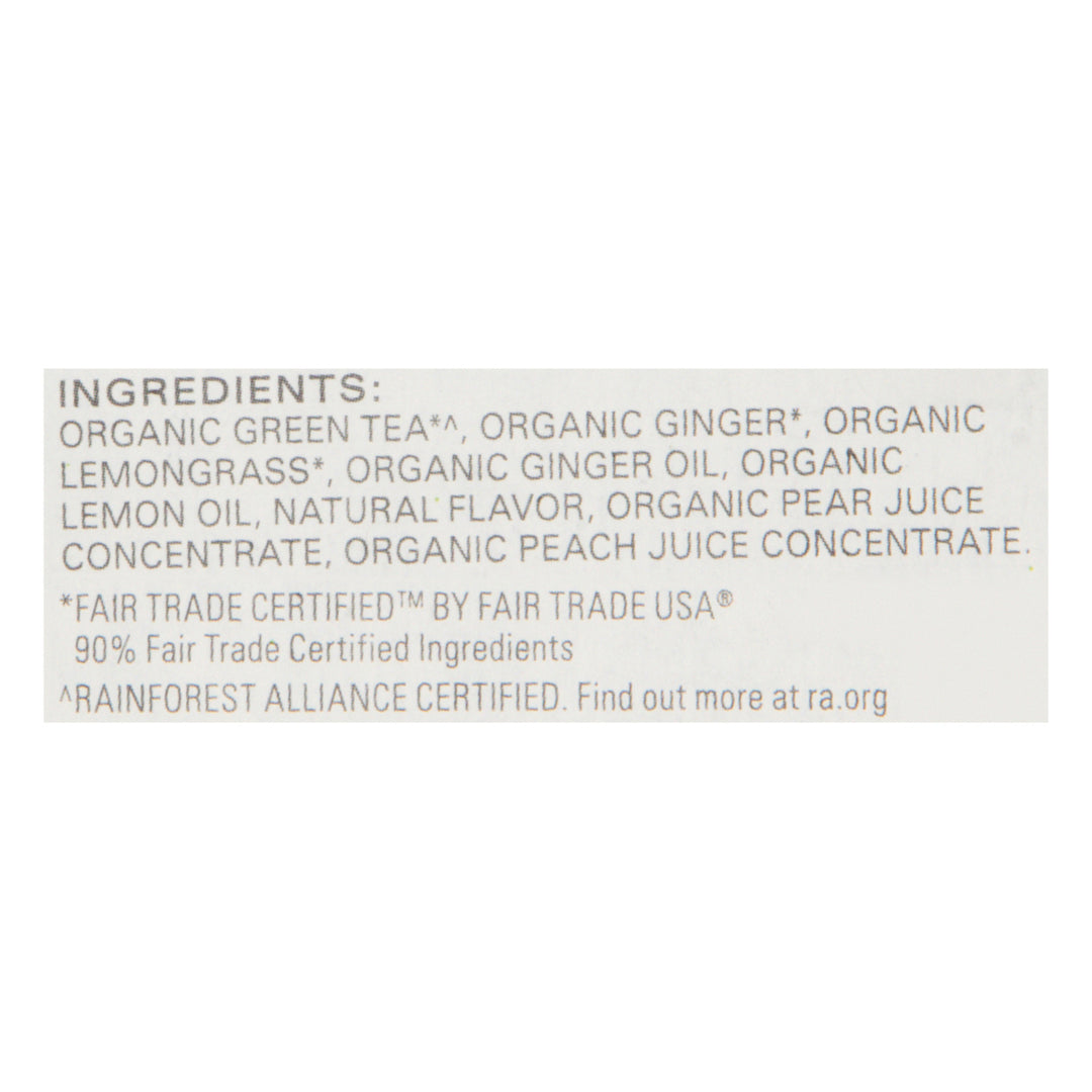 Tazo Green Ginger 6/16 Bag [UNFI #86141]