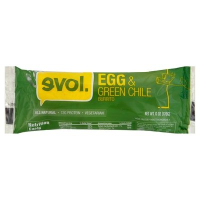 Evol Foods Egg & Green Chile 12/6 Oz [UNFI #74322]