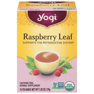 Yogi Womans Raspberry Leaf 6/16 Bag [UNFI #27018] T