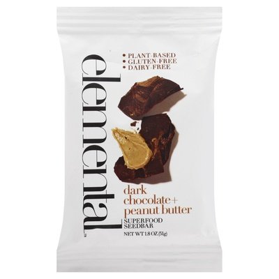 Elemental Dark Chocolate + Peanut Butter 12/1.8 Oz [UNFI #44783]