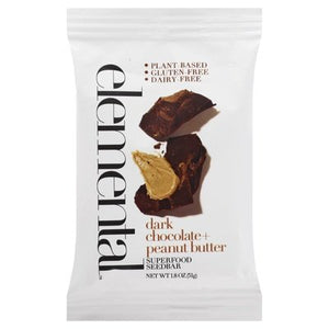Elemental Dark Chocolate + Peanut Butter 12/1.8 Oz [UNFI #44783]