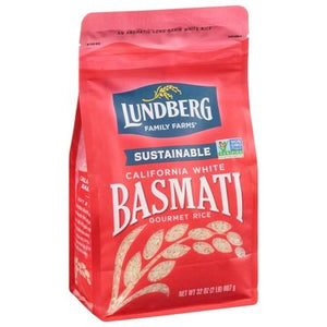 Lundberg Family Farms Rice White Basmati 6/2 Lb [UNFI #32911]