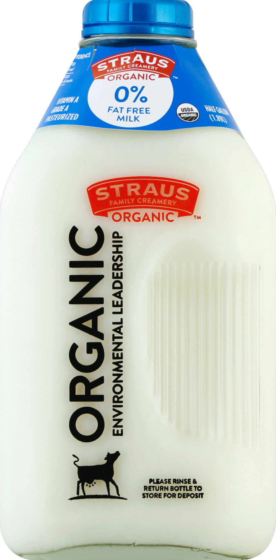 Straus Family Creamery Milk Nf 6/64 Oz [UNFI #47811]