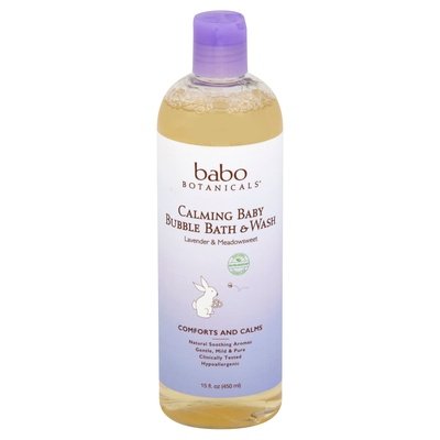 Babo Botanicals Calm Shamp/Bbath/Wash Lavender 15 Oz [UNFI #44799] T