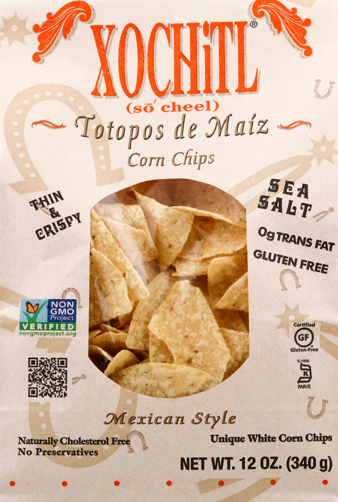 Xochitl Corn Chips Salted 10/12 Oz [UNFI #64252]