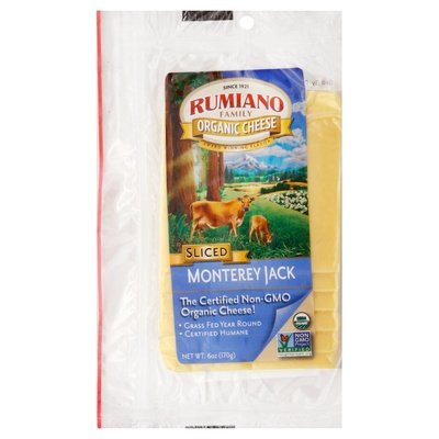 Rumiano Monterey Jack Rbst Free 12/6 Oz [UNFI #13963]
